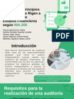 Presentación Informe Financiero Ilustrado Verde