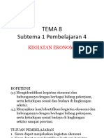 Tema 8 St1 Pb4 - Kegiatan Ekonomi