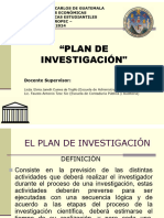Plan Investigacion