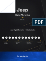 Jeep - Digital Marketing 2018 Rev