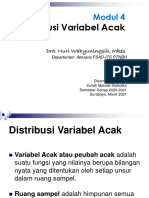 Distribusi Variabel Acak (Modul 4)