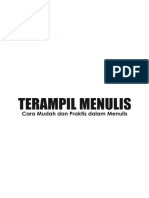 Terampil Menulis Cara Mudah Dan Praktis Dalam Menulis