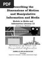 MIL Q2 W6 Dimensions of Motion and Manipulative Information 1