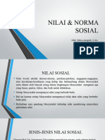 Nilai & Norma Sosial