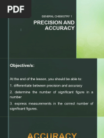 Precision and Accuracy SF 2