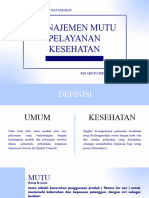 7-Manajemen Mutu Pelayanan Kesehatan