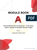 Module Book Autocad Masterclass For Beginner