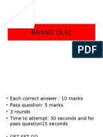 Brand Quiz