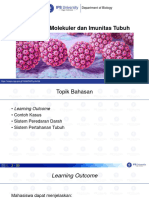 BIO102 Kuliah 11 Diagnostik Molekuler Dan Imunitas Tubuh