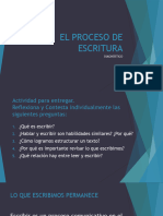 El Proceso de Escritura