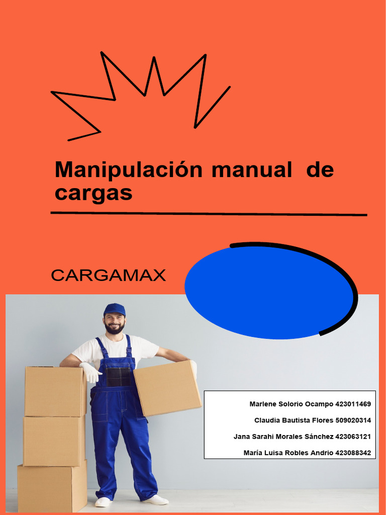 Ergonomía en la Manipulación de Cargas | PDF | Factores humanos y ...