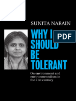 Why I Should Be Tolerant (Sunita Narain)