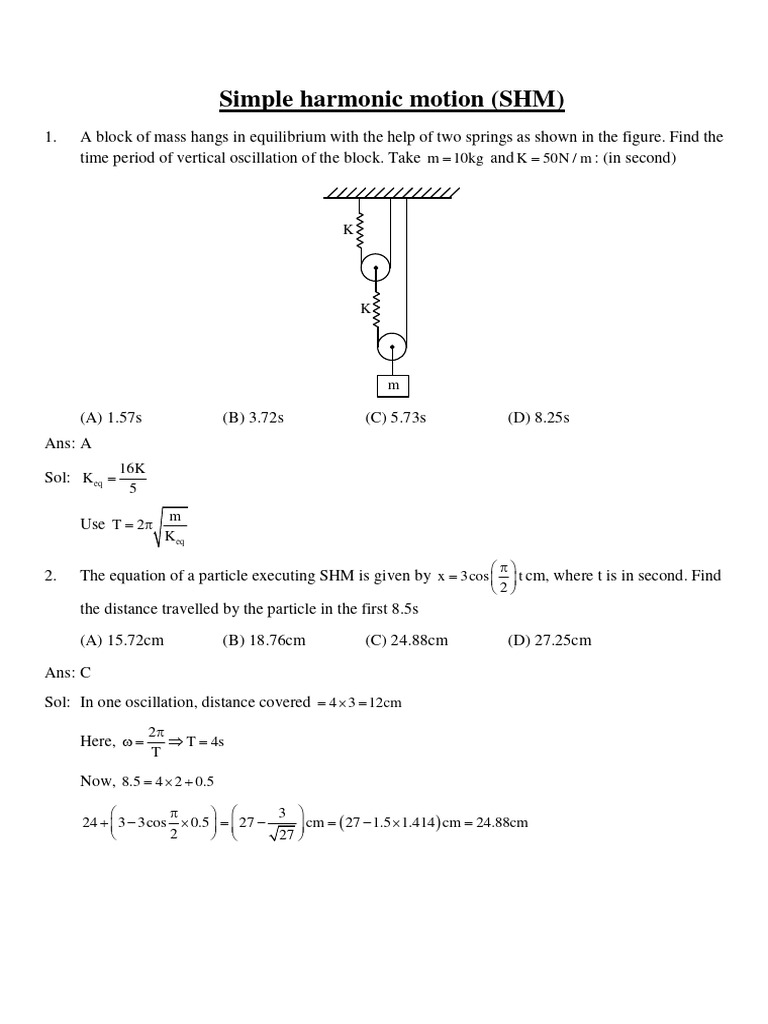 2-simple-hormonic-motion-shm-final-pdf-oscillation-mechanics