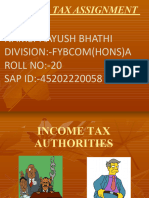 Income Tax Project