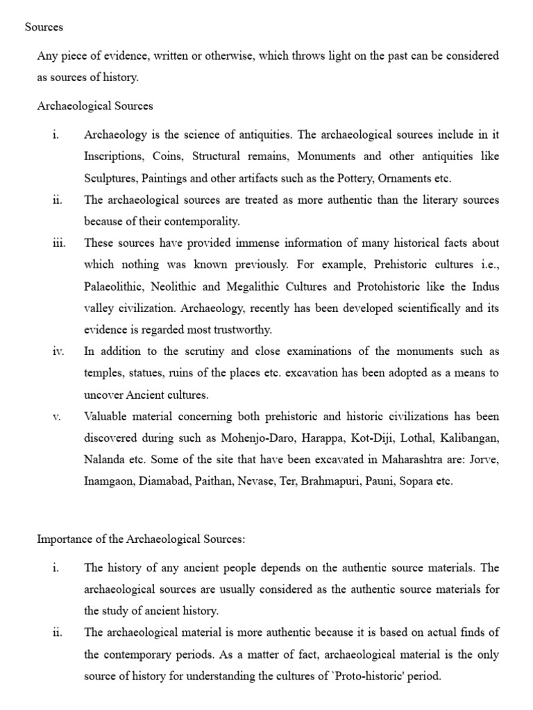 History Notes Ancient India | PDF | Vedas | Coins