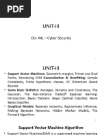 UNIT-III Support Vector Machines