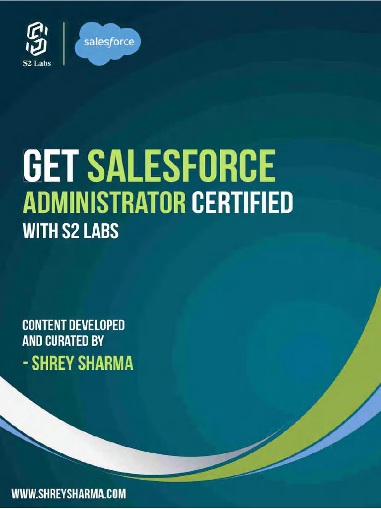 Salesforce Admin Ebook 1 1 | PDF | Cloud Computing | Software As A Service
