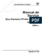 Eixo Dianteiro FF-844 e Direção