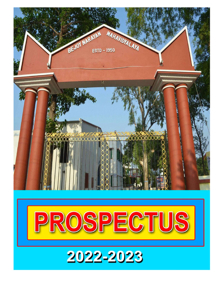 Prospectus bnm 2022 2023 pdf libraries mathematics