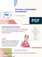 Physical Assessment Techniques