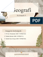 Geografi Kelompok 9