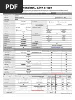 CS Form No. 212 Revised Personal Data Sheet 2023-2024 | PDF | Teachers