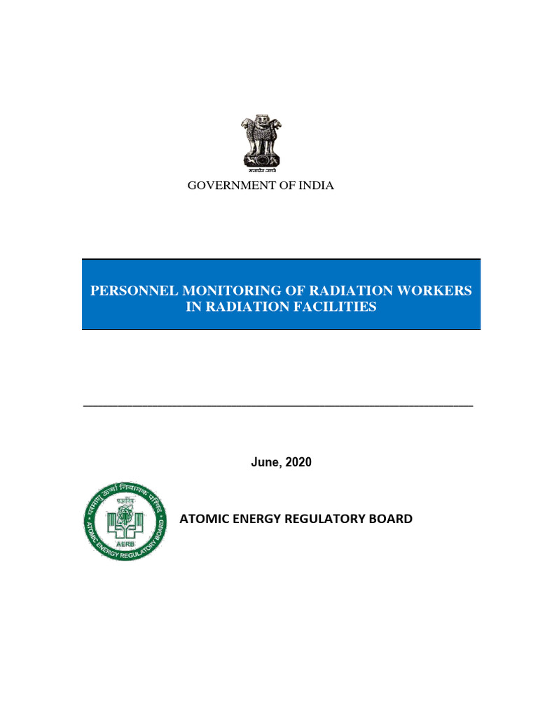 Personnel monitoring in radiation facilities final june 2020 download