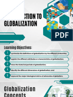 Unit I Introduction To Globalization