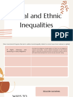 Racial and Ethnic Inequalities