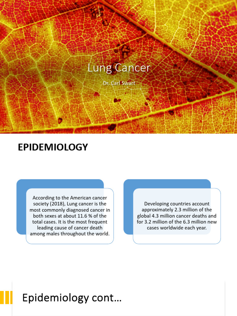 Lung Ca Pdf Lung Cancer Cancer