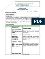 Course Outline English