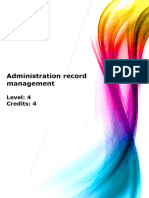 Administration Record Management
