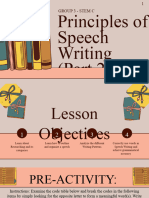 English Analysing Themes and Ideas Presentation Beige Pink Lined Style