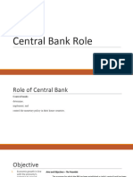 6 Central Bank Role