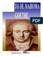 Goethe - El Canto de Mahoma