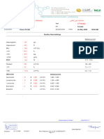 CBC Test Result