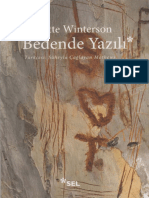 Jeanette Winterson Bedende Yazılı Sel Yayınları