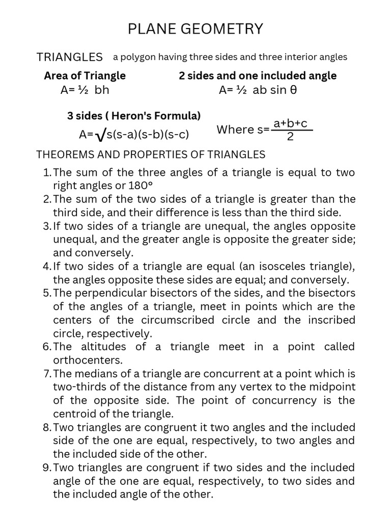 Plane geometry 1 3 download free pdf triangle circle