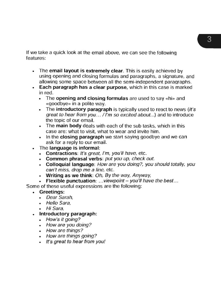 Email tips pdf