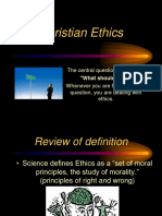 Christian Ethics