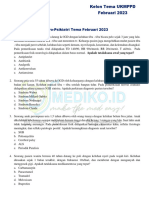 Neuro-Psikiatri Tema Februari 2023