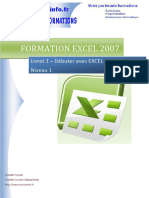 Cours Excel2007