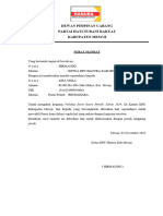 Surat Mandat Partai Hanura