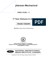 Draughtsman Mechanical 1st Year (Volume II of II) TT