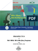 Prospectus Mphil PHD Spring, 2024 18022024