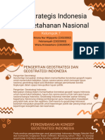 Kewarganegaraan - Kelompok 7 - Geostrategis Indonesia Dan Ketahanan Nasional