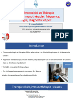 Immunothérapie Et Nephrotoxicité CEC Rein Et Hemato Janvier 2024 - MODULE 3 DR AZZABI