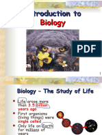 Introduction To Biology I