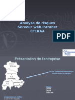 Analyse de Risques Exemple Etude de Cas INTRANET