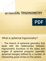 Introduction To Spherical Trigonometry Spherical Triangle (7 Files Merged)